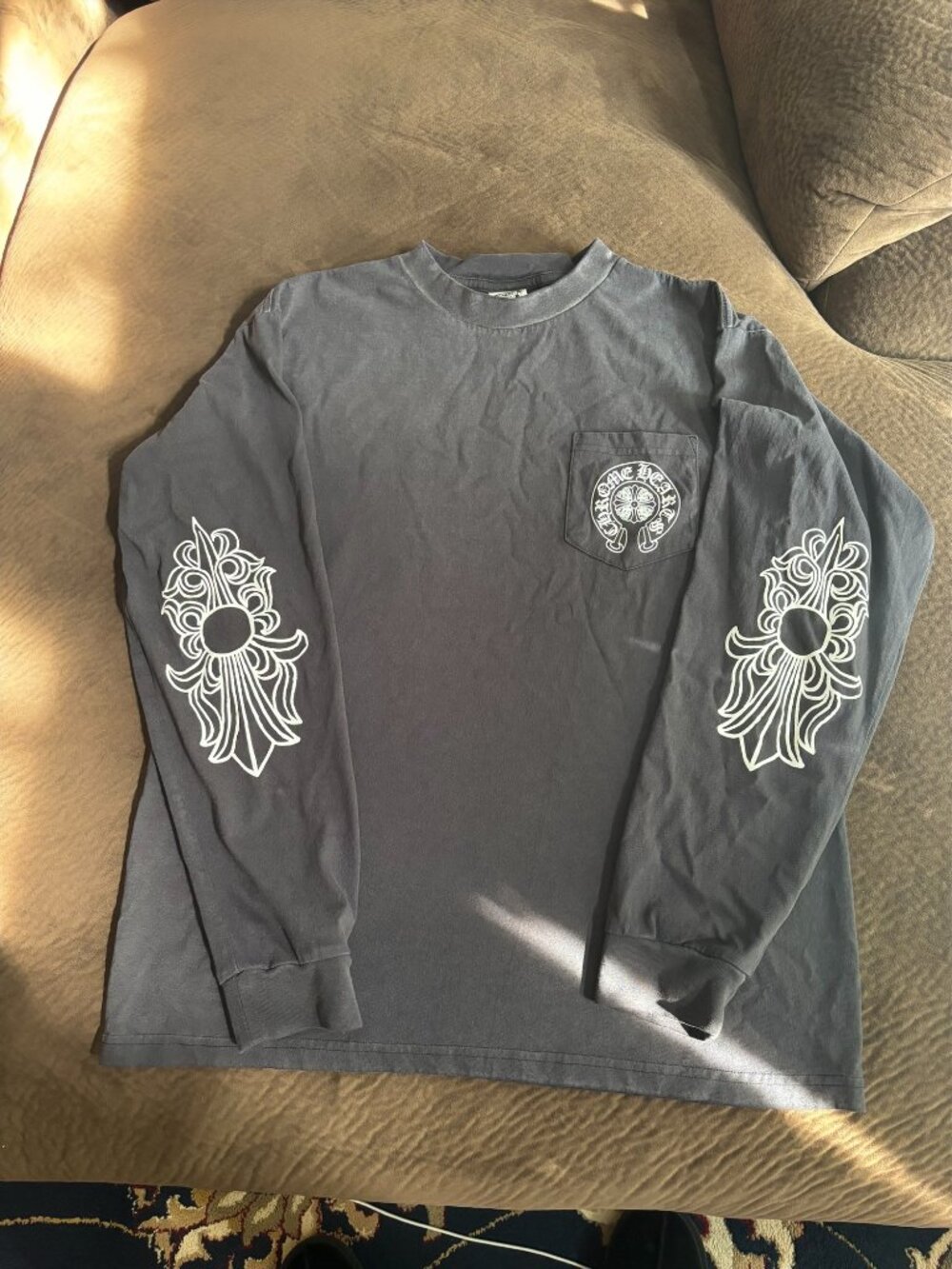 Vintage chrome hearts cemetery long sleeve